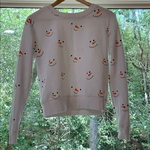 snowman sweatshirt